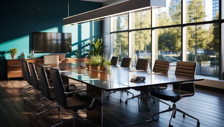 Transform Your Meetings: The Benefits of a Large Conference Room Table